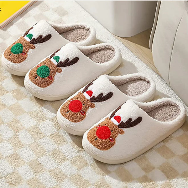 Cozy Christmas Slippers